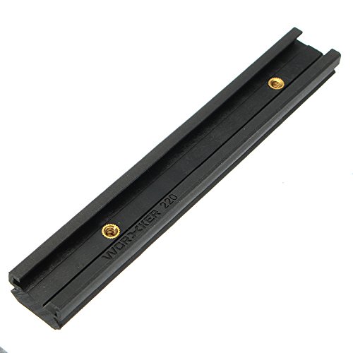 HITSAN WORKER Toy Plastic Picatinny Weaver Top Rail Slot Toys For Nerf Replacement Accessory 16cm One Piece