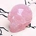 2'' Hand carved skulls Healing Crystal Stone Human Reiki Skull Figurine Statue Sculptures Mixed Stone(Pack of 2)