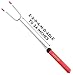 Sport Zone “7 Piece KIT” Marshmallow Roasting Stick with 5 Piece 34″ Telescoping Smores Skewers with Canvas Bagthumb 1