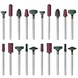 20pc Mounted Stone Grinding Bit Set - Fits Dremel