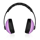 HearTek Small Baby/Kids Earmuffs Hearing Protection Travel Bag - Adjustable Padded Defender Noise Protector/Reduction - Soundproof Ear Muffs Babies Infants Toddlers Junior Children