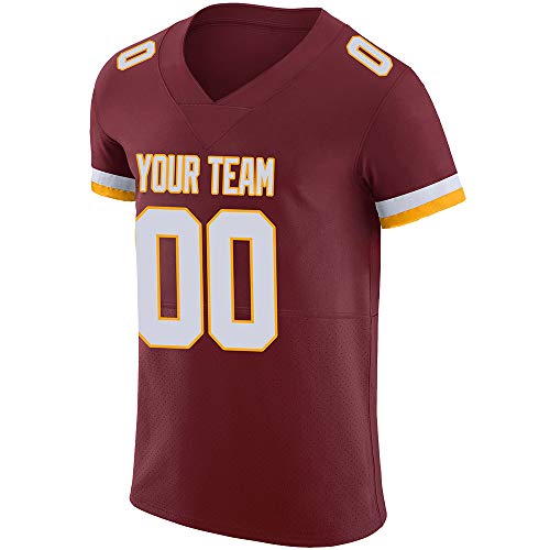 TASUN Custom Football Jersey Mesh Elite Style Stitched Names & Numbers