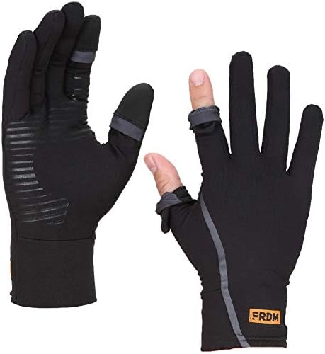 Frdm Convertible Liner Gloves Thumb Index Access Touchscreen Compatible Running Hiking Photography Fishing For Men Women Medium Buy Online At Best Price In Uae Amazon Ae