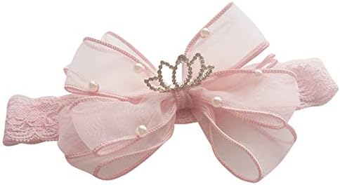 COUXILY Baby Girls Crown Tiara Hair Band Bridal Wedding Flower girls Princess Prom Crown Headband