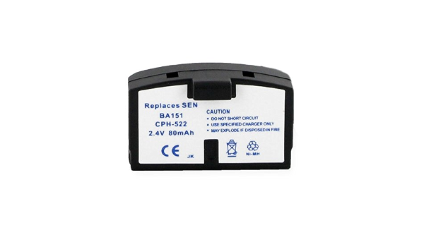 Amazon.com: Empire Wireless Headset Battery, Works with Sennheiser RS-40  Wireless Headset, (Ni-MH, 2.4V, 80 mAh) Ultra Hi-Capacity Battery :  Electronics