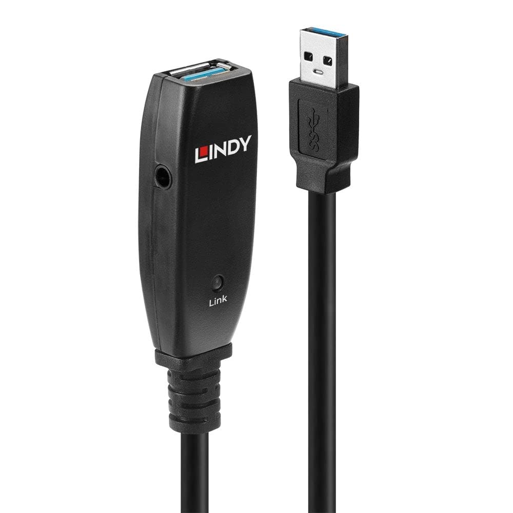 Lindy 15m USB 3.0 Active Extension Slim