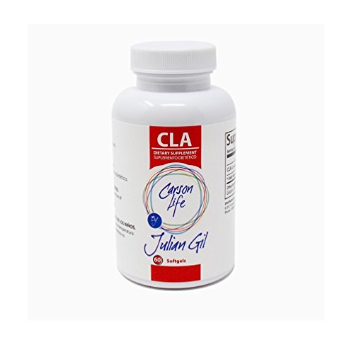 CARSON LIFE CLA Supplement Soft Gel Pills By Julian Gil - 60 Count, 1 Month Treatment - For Fat Burning and Weight Loss - Curb Appetite and Improve Digestion - Made In The USA CARSON LIFE CLA Supplement Soft Gel Pills By Julian Gil - 60 Count, 1 Month Treatment - For Fat Burning and Weight Loss - Curb Appetite and Improve Digestion - Made In The USA