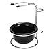 2PCS Universal Heavy Stainless Shaving Brush Stand Holder With Shaving Bowl-The Best Safety Razor Stand