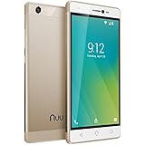 NUU Mobile M2 5.0" HD LTE Android 7.0 Smartphone, Gold
