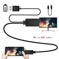 AKDSteel 5 Pin & 11 Pin USB to HDMI Adapter Micro USB HDMI 1080P HD TV Cable Adapter for Android Phone