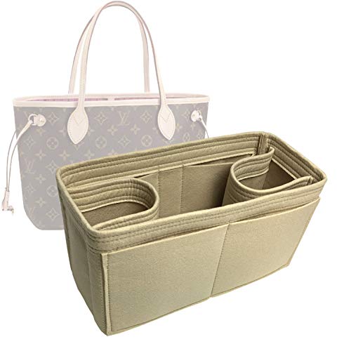 Zoomoni LV Neverfull PM Purse Organizer Insert - Premium Felt (10 Colors)