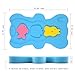 HALLO Soft Infant Bath Sponge Skid Proof Baby Bath Mat Newborn Odor Free (Blue)