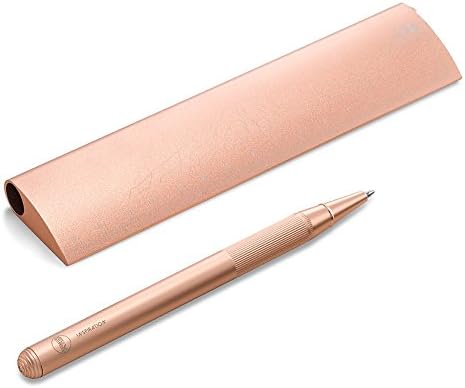 MEANJAN Aluminum Multifunction 2 in 1£¬Creative Black Ink Ballpoint Pen (0.5mm) and Ruler£¬Fit for Office and Unique Personalized Gifts