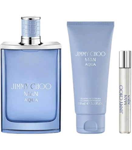 Amazon.com: Jimmy Choo Man Aqua 4-Piece Set : Beauty & Personal Care