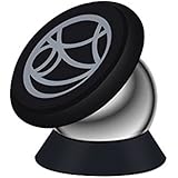 JIZIYA Cellphone Mount - New Vehicle-Mounted Magnetic Stand - Creative Bracket For Tablet PC - 360 Degrees Rotating Cell Phone Holder, Strong Adhesive & Sturdy, Leaves No Marks