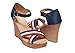 TOMS Women's Strappy Wedge Election Charms