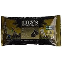Lily's Dark Chocolate Chips- 9 Oz (3 Pack) VBNDF,9 Ounce (Pack of 3)