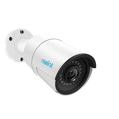 Reolink 5MP PoE Camera Outdoor/Indoor Video Surveillance Home IP Security IR Night Vision Motion Detection Audio Support w/SD Card Slot RLC-410-5MP