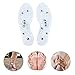 Acupressure Magnetic Massage Foot Therapy Reflexology Pain Relief Shoe Insoles 1 Pair Washable One Size Fits All Men and Women