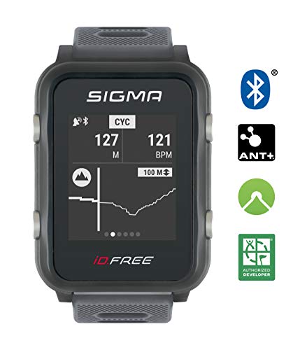 iD.FREE GPS multisporthorloge voor outdoor en navigatie, smart notifications, geocaching, hartslagmeting op de pols… - Image 3