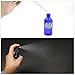 Pack of 12, 2 oz Cobalt Blue Glass Spray Bottles with Black Fine Mist Sprayers by Mavogel,Including 2 Extra Black Fine Mist Sprayers, 2 Stainless Steel Mini Funnel, 2 Transfer Pipettes, 12 Labels