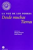 La Voz de Los Pobres : Desde Muchas Tierras, Petesch, Patti, 848476107X