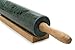 Fox Run Marble Rolling Pin and Base, Green 2.5 x 18 x 3 inches