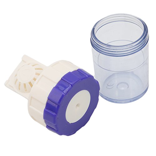 OrliverHL Manual Contact Lens Washer Cleaner Cleaning Lens Case Glasses Accessories Cleaning Contact Lens Case Container