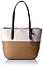 Reana Tote Tote Bag, Milk/Dark Camel/Black, One Size