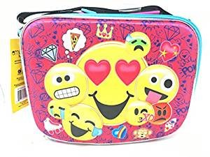 Emoji 3d pup lunch bag/box