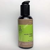 Desert Harvest Aloe Vera Gele (4 oz) 100% Organic Aloe Vera Gel, Anti-inflammatory Pain Reliever, Effective for Burns, sunburns, rashes, Eczema, Psoriasis, Under Make-up moisturizer