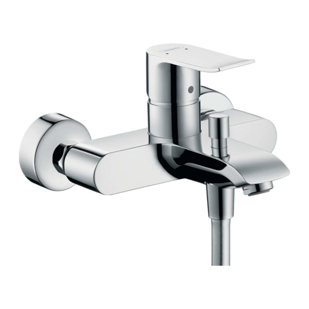hansgrohe Metris bath and shower mixer, chrome