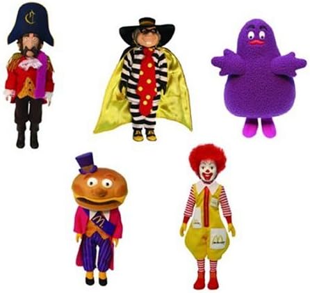 McDonald's McDonaldland Series 1 Action Figure Set of 5