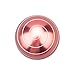 Kinetic Desk Toy Stress Relief Toys Office Executive Toys Metal Fidget Spinner Ball with Optical Illusion for Adults & Kids, Anti Anxiety ADHD Relieve Stress Inspire Inner (Color:Rose Gold)