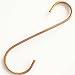 We Love Hummingbirds Best Copper S Hooks for Hanging Hummingbird Feeder Model in Beautiful Brass/Gold/Bronze Color - Small, Strong, Heavy Duty & Long Lasting! primary