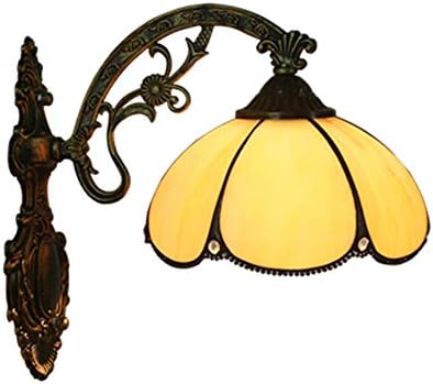 AXIANQI Wall Lamp American Style Simple Bedroom Bedside Staircase Corridor Balcony Wall Lamp 30 * 28cm (Size : 30 * 28cm, Wattage : 110v)