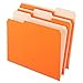 Pendaflex Two-Tone Color File Folders, Letter Size, Orange, 1/3 Cut, 100 per box (152 1/3 ORA)
