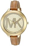 Michael Kors Women's Slim Runway Brown Watch MK2326