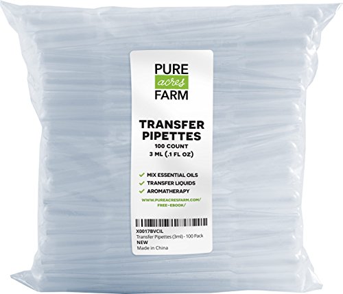 Transfer Pipettes - 3ml (100 Count, Clear)