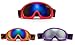 Kids Snow Goggles Anti-Fog Dual PC Lens UV400 Snowboarding Ski Goggles 1 Pair