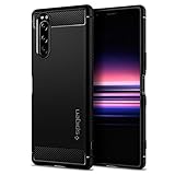 Spigen Rugged Armor Designed for Sony Xperia 5 Case (2019) - Matte Black