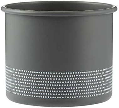 Typhoon Monochrome Herb Planter Grey, 9cm
