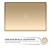 RiverPanda Lightweight Ultra Thin Metallic Finish Hard Plastic Case Cover for MacBook Pro 13