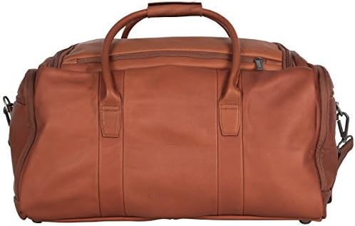 Kenneth Cole Reaction Duff Guy Colombian Leather 20" Single Compartment Top Load Travel Duffel Bag, Cognac 2 Kenneth Cole Reaction Duff Guy Colombian Leather 20" Single Compartment Top Load Travel Duffel Bag, Cognac