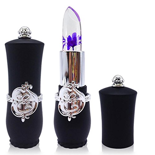Gocheaper Magic Temperature Change Color Lip Gloss,Beauty Bright Flower Crystal Jelly Lipstick (AB) - Thumbnail 4