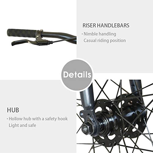Max4out Track Bikes Single Speed Urban Fixie Road Bike 700 cc Track Bicycle White - Thumbnail 3
