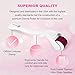 Eznduray Home Use Derma Roller Cosmetic Needling Instrument For Face 540 Titanium Micro Needle 0.5mm