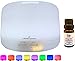 Copeaky Oil Diffuser Ultrasonic Aromatherapy 300 ml Cool Mist Ionizer Multiple LED Lights – PLUS – INCLUDES BONUS BOTTLE OF OUR TOP SELLING SLEEP EZ BLEND & Downloadable E-Book w Recipes