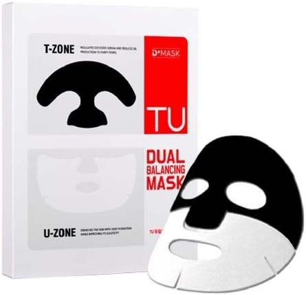 DMASK Dual Balancing Mask T Zone/U Zone Facial Sheet (5 Pack)