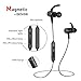 Wireless Bluetooth Earbuds, V4.1 Noise Cancelling Stereo Sport Bluetooth Headphones Earphones with Built-in Mic for Running, Jogging,Gym Workout and Outdoor Activities(Black)